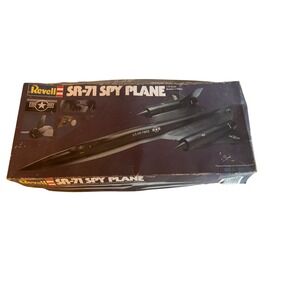 Revell SR-71 Spy Plane Model Kit  Unassembled  Includes Decals & Instructions